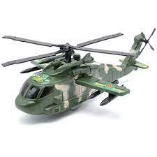 Игрушка заводная "Военный вертолет"