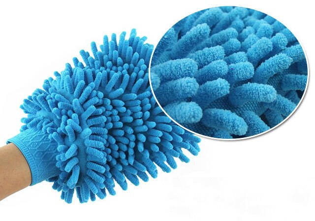 Рукавица для уборки из микрофибры