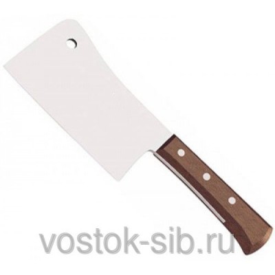 Нож-топор кухонный с деревянной ручкой, 26 х 7 см.
