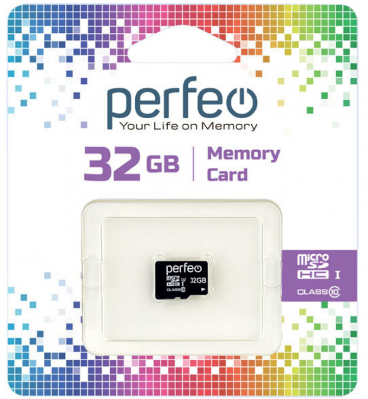 Карта памяти Perfeo microSD 32GB (Class 10), без адаптера