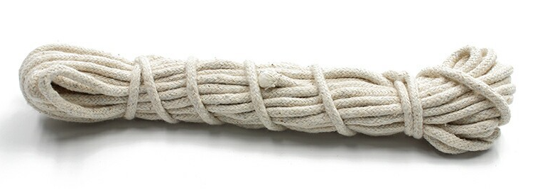 Веревка бельевая х/б 4 мм., длина 10 м.