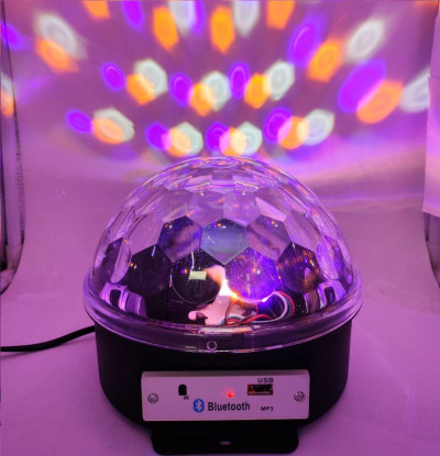 Светодиодный диско-шар "Magic Ball" с пультом управления, Bluetooth и флешка