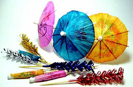 Набор зонтиков для канапе