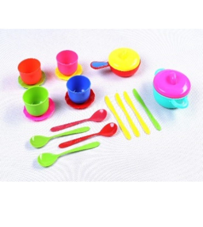 Игрушка пластмассовая игрушечный набор посуда упак