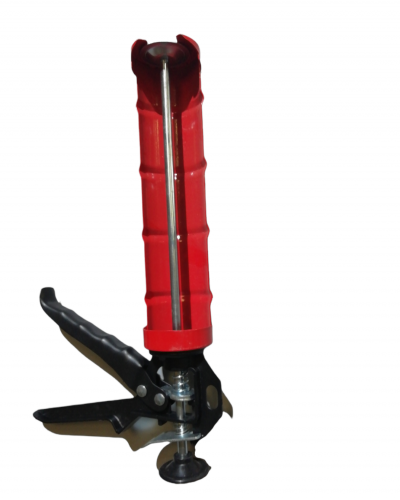 Пистолет для герметика SPARK LUX, полукорпусный усиленный, красный