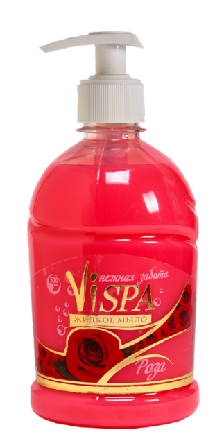 Жидкое мыло VISPA Роза, 500 г.