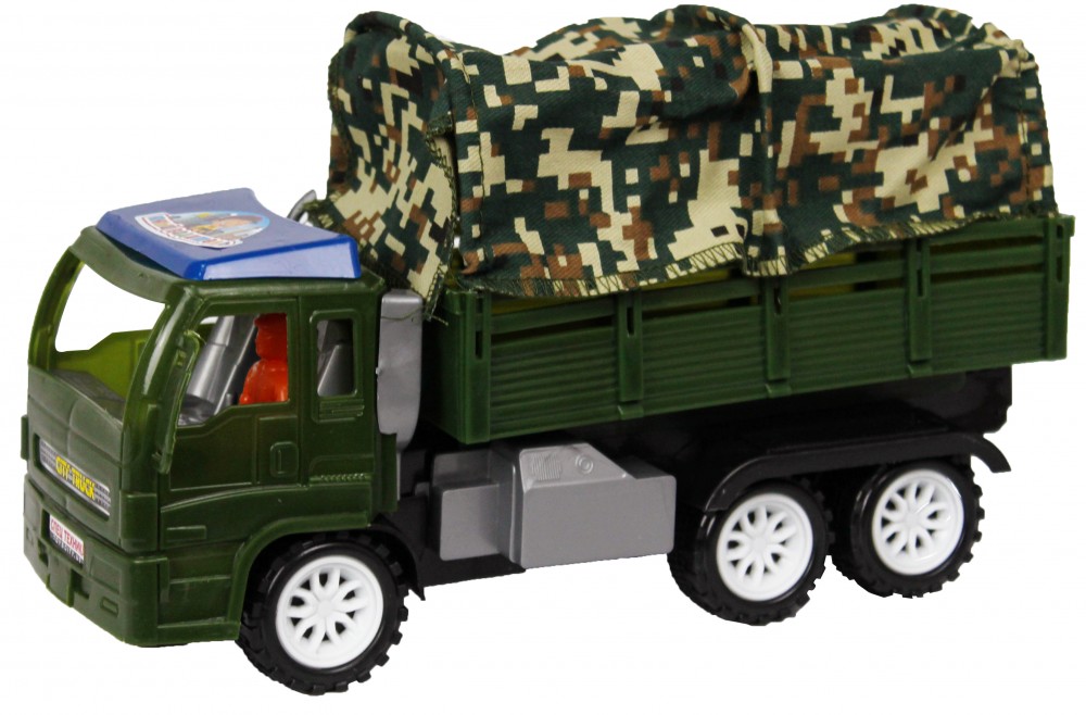 Машинка военный Камаз с тентом