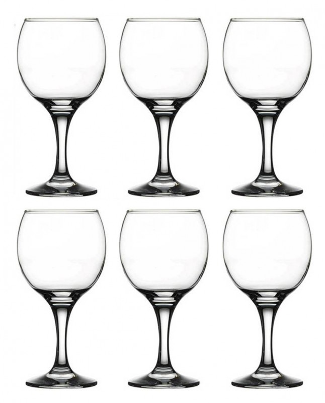 Набор бокалов для вина Pasabahce "Ресто" 290 мл., 6 шт.