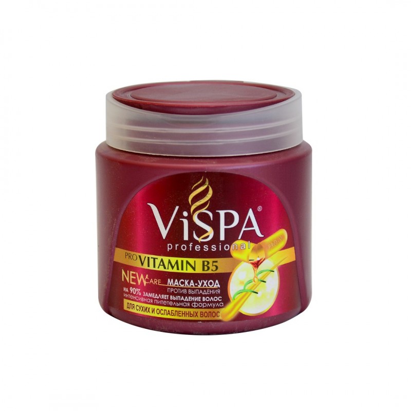 Бальзам маска для волос VISPA с PRO-Витамином В-5, 500 мл.