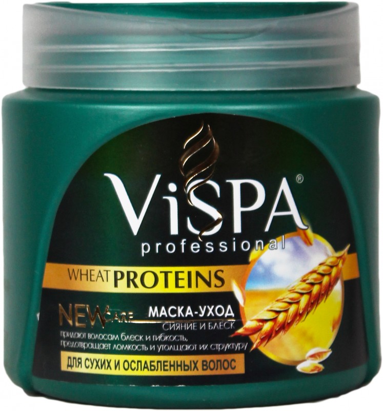 Бальзам маска для волос VISPA с протеином пшеницы, 500 мл.