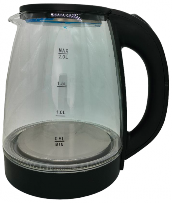 Чайник электрический-стекло с подсветкой 1,8Л